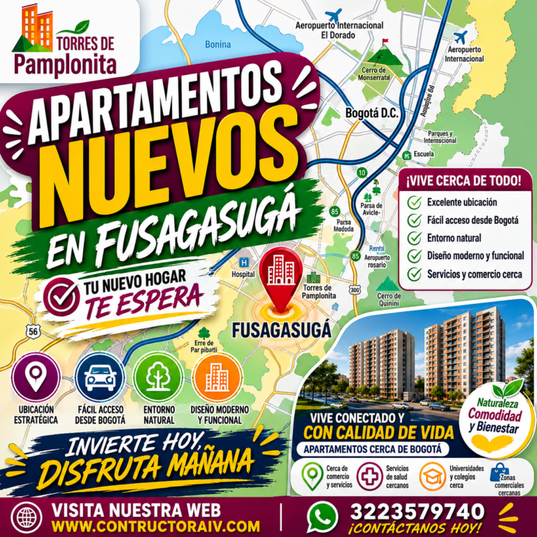 Apartamentos nuevos en fusagasugá