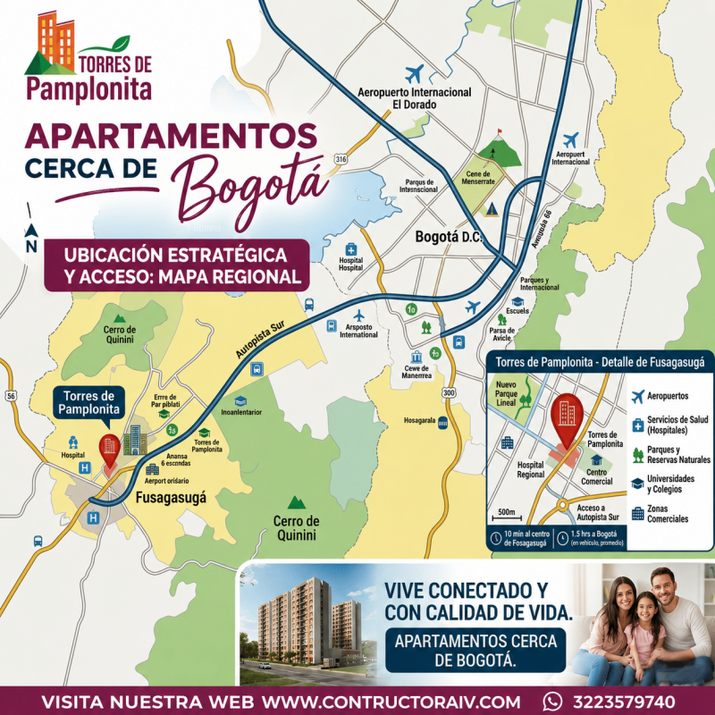 Apartamentos Cerca Bogotá